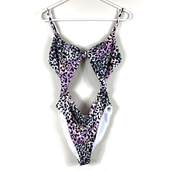 Veronica Beard Aniston Cutout One Piece Swimsuit - EUC - Size Large - Picture 3 of 13